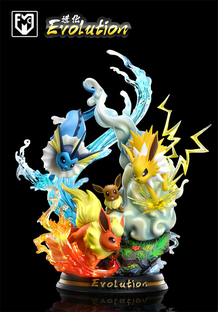 Pokemon Figures Eeveelutions  Figure Pokemon Pikachu Eevee