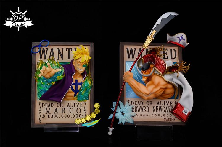 PRE-ORDER] One Piece GK Figures - Marco and Whitebeard - Wanted