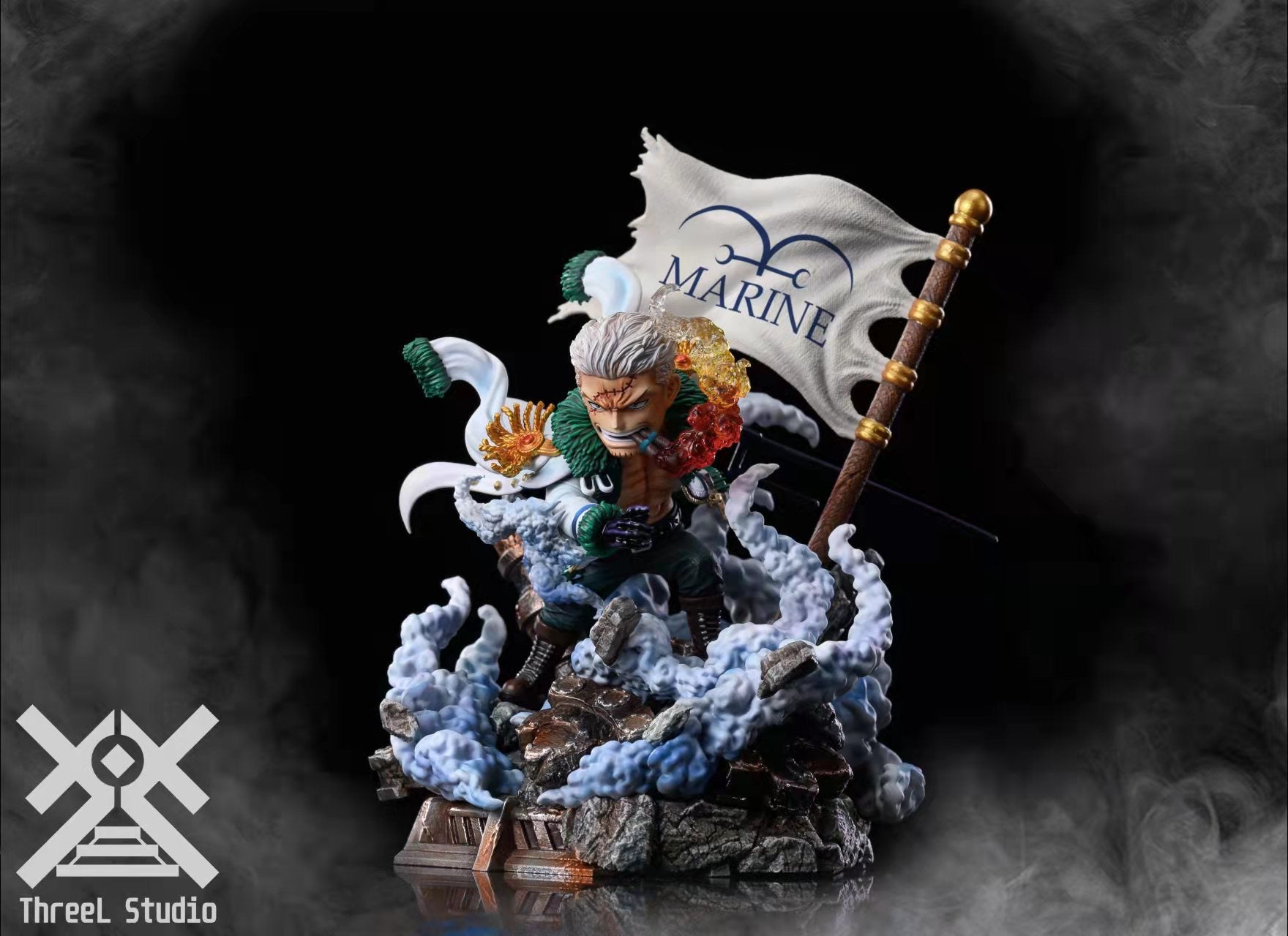 PRE-ORDER] One Piece GK Figures - Smoker And Zephyr GK1509