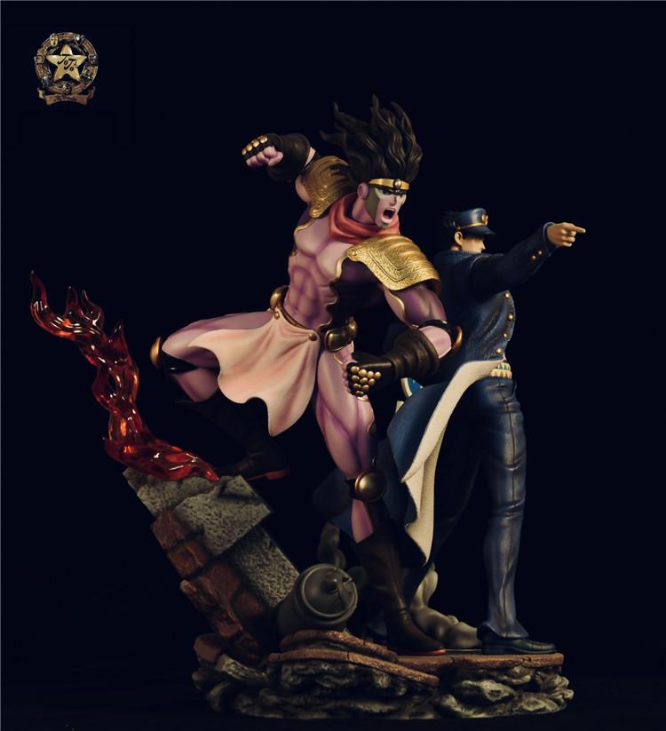 PRE-ORDER AM Studio - JoJo's Bizarre Adventure Jotaro Kujo & Star Platinum  Statue(GK)