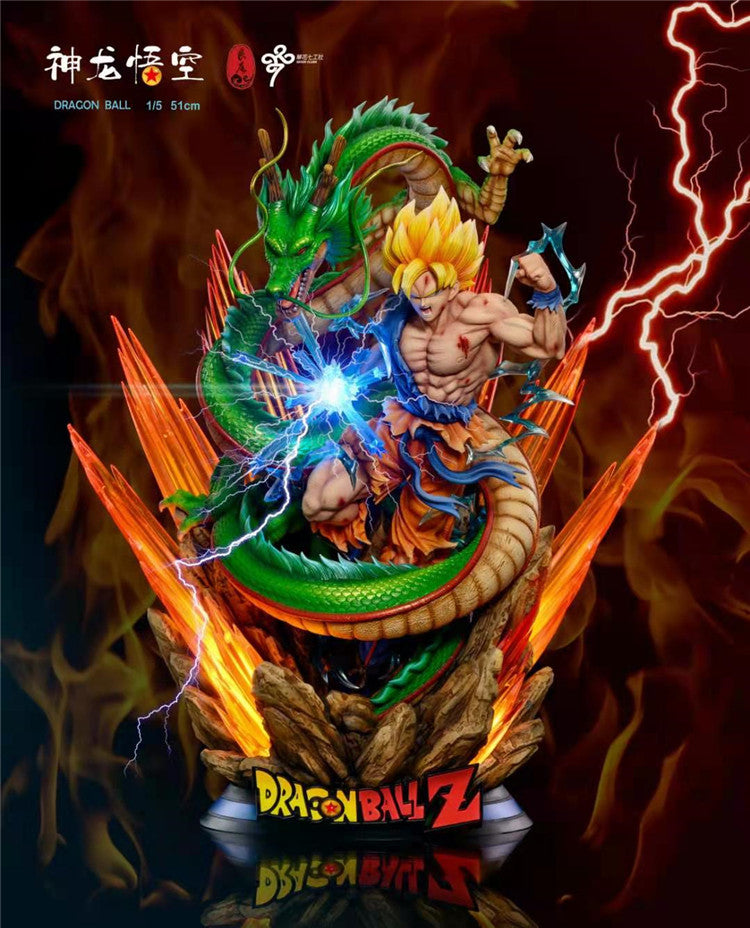 Figurine Son Goku & Shenron DBZ - JutsuShop
