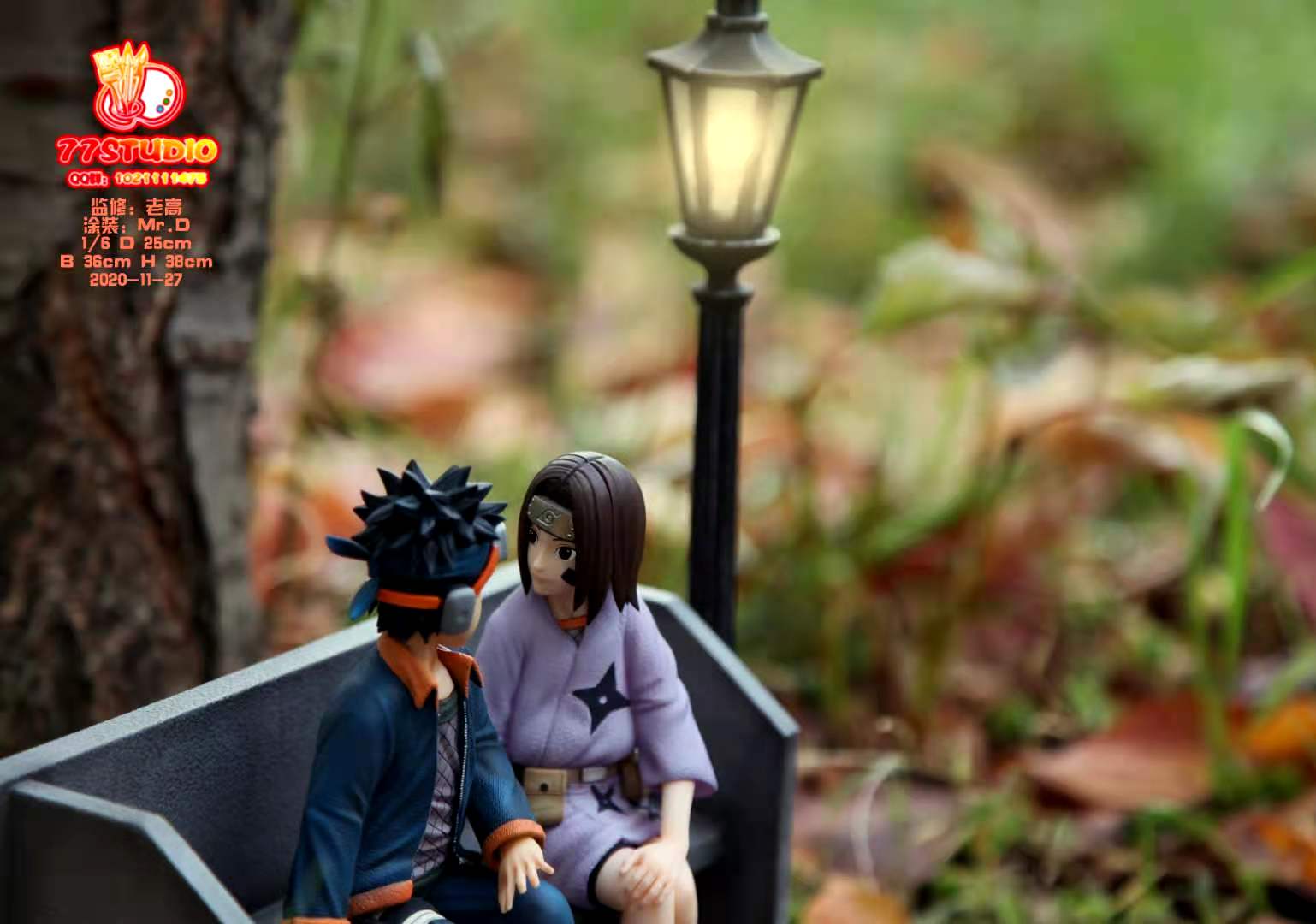 PRE-ORDER Xin Yuan Studio NARUTO Uchiha Obito & Nohara Rin 1/6