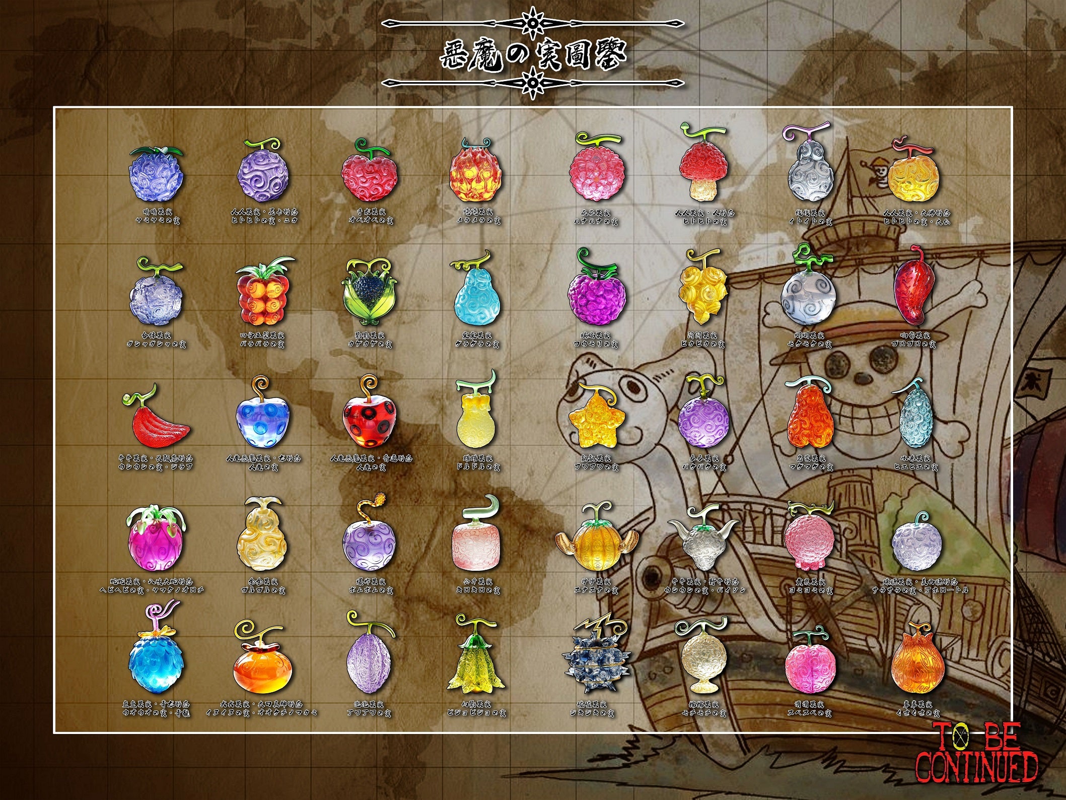 List of One Piece Devil Fruits 