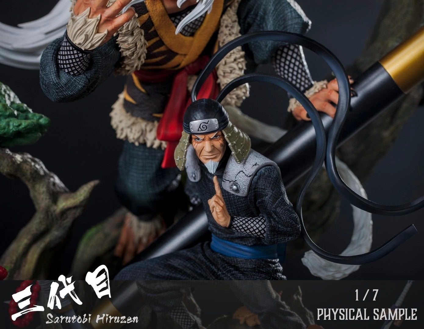 Pre-sale】1/8 Gem Scale Hokage Series Shodai Hokage Hashirama Senju & Third  Hokage Hiruzen Sarutobi-Five-Naruto-V6 Studio - weareanimecollectors