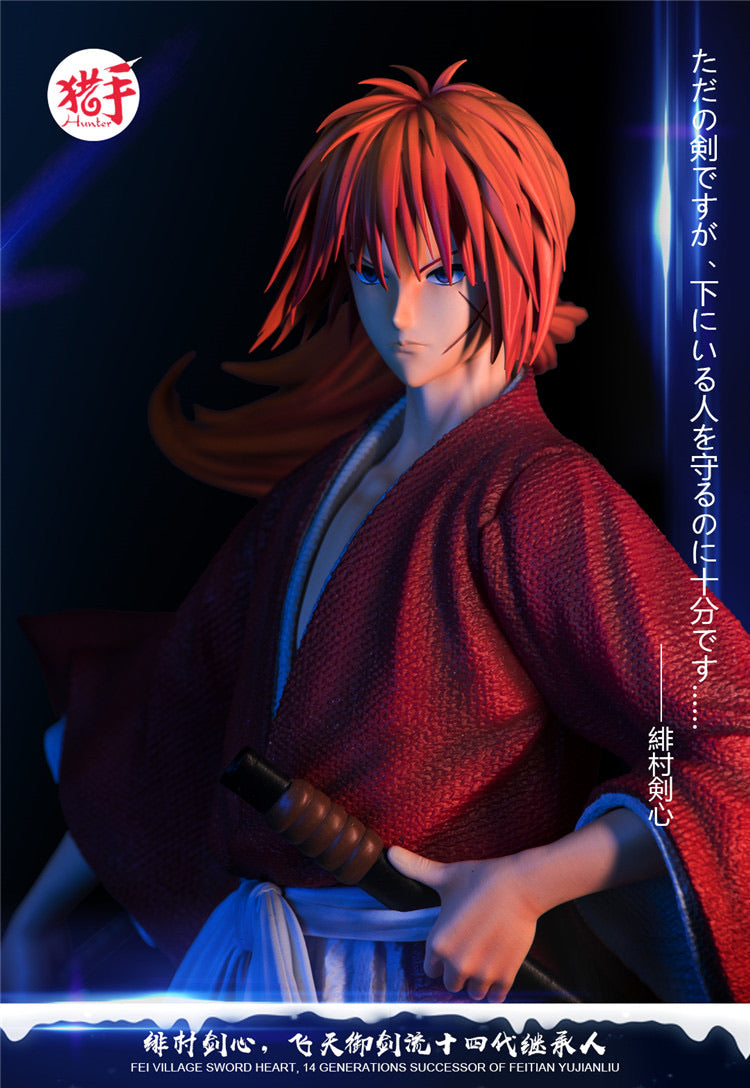 himura kenshin (rurouni kenshin) drawn by miko_hxh